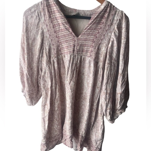 Dress Forum Women's Pink Patterned Dress - Picture 1 of 3